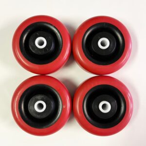 Red Replacement Wheels Roll-n-Go